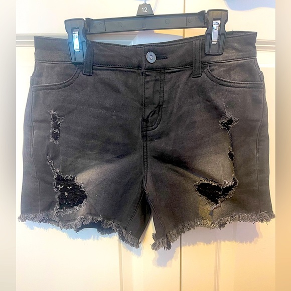 balera Pants - Black denim shorts. Size Medium